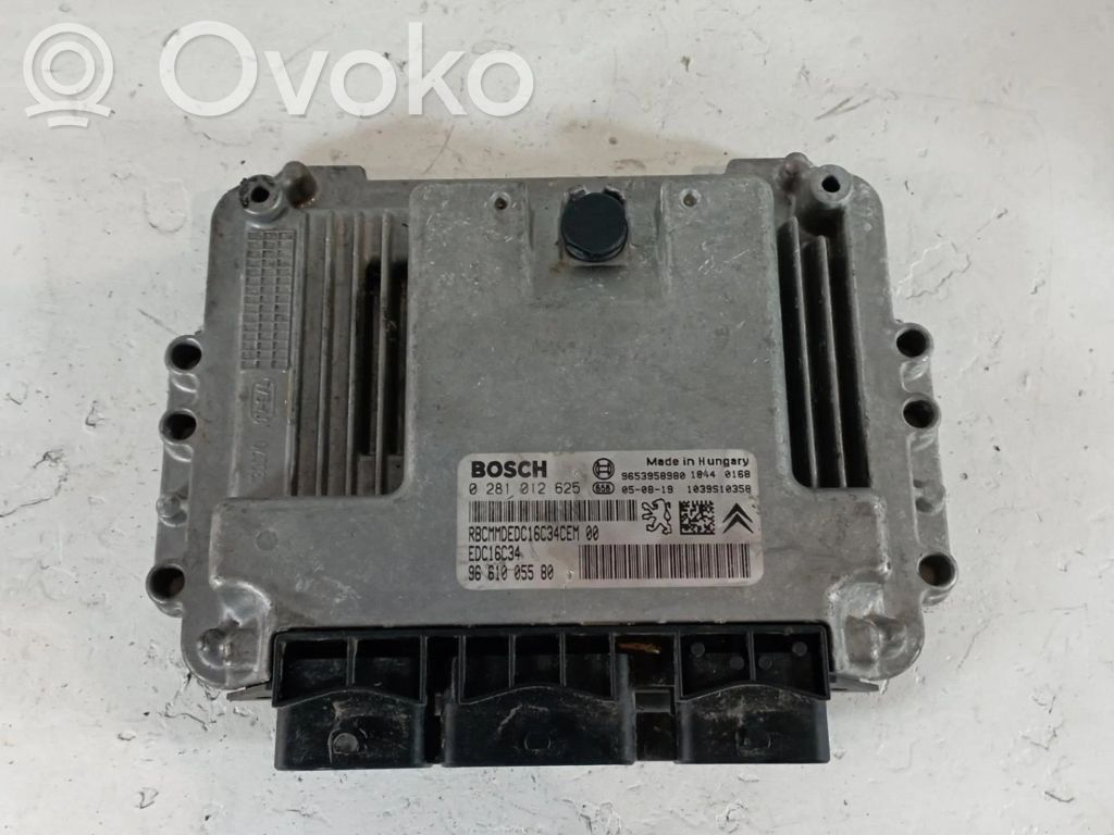 Peugeot 207 CC Engine control unit/module ECU 