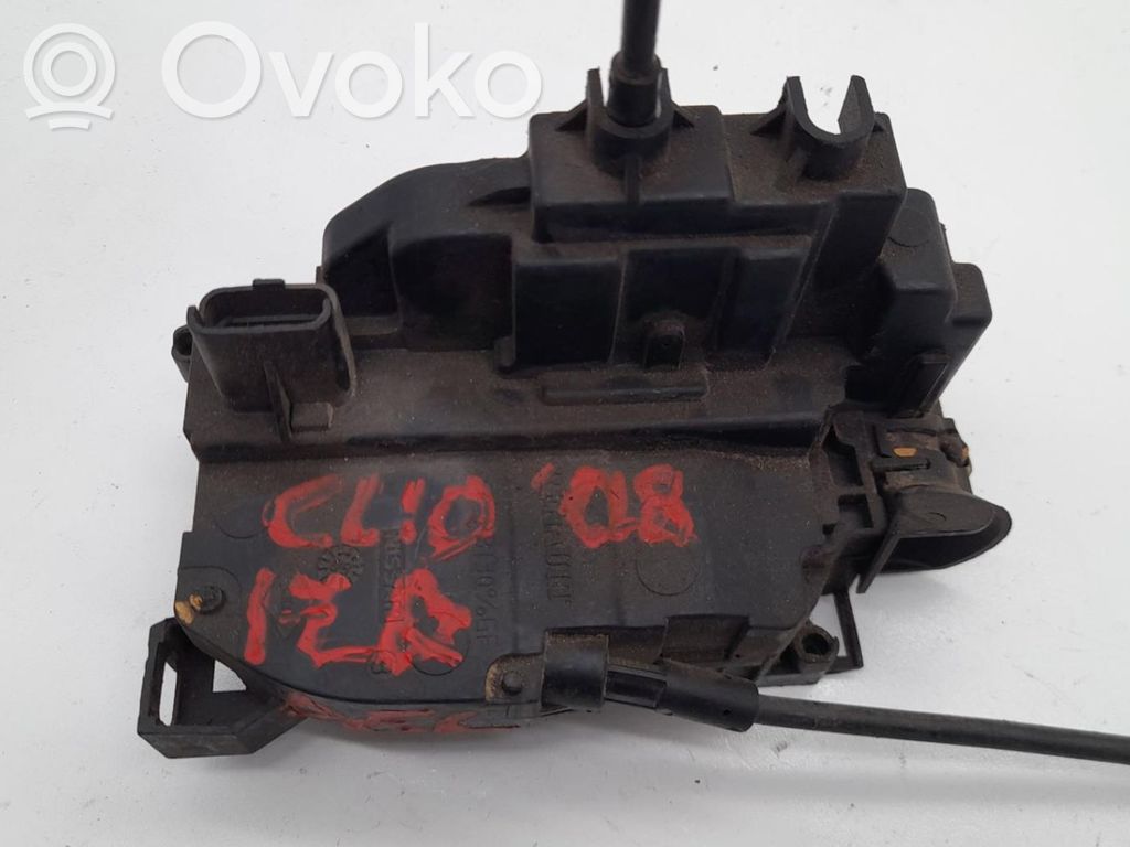 Renault Clio III Cerradura de puerta delantera 