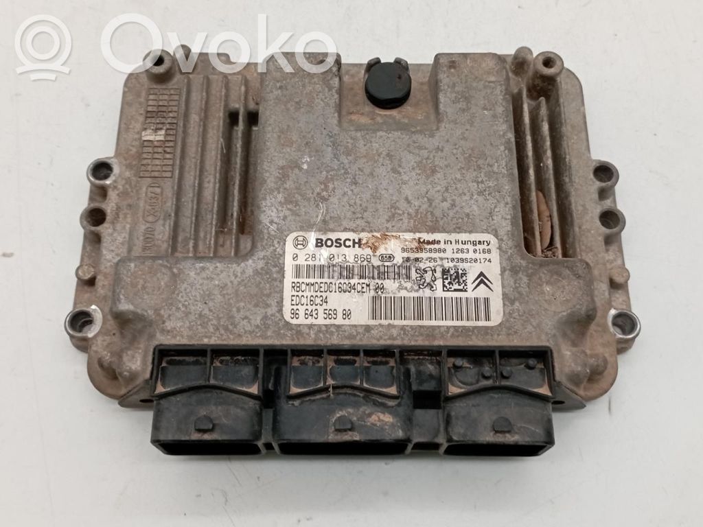 Citroen Jumpy Centralina/modulo motore ECU 