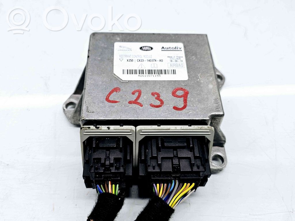 Jaguar XF X250 Unitate/modul de comandă airbaguri 