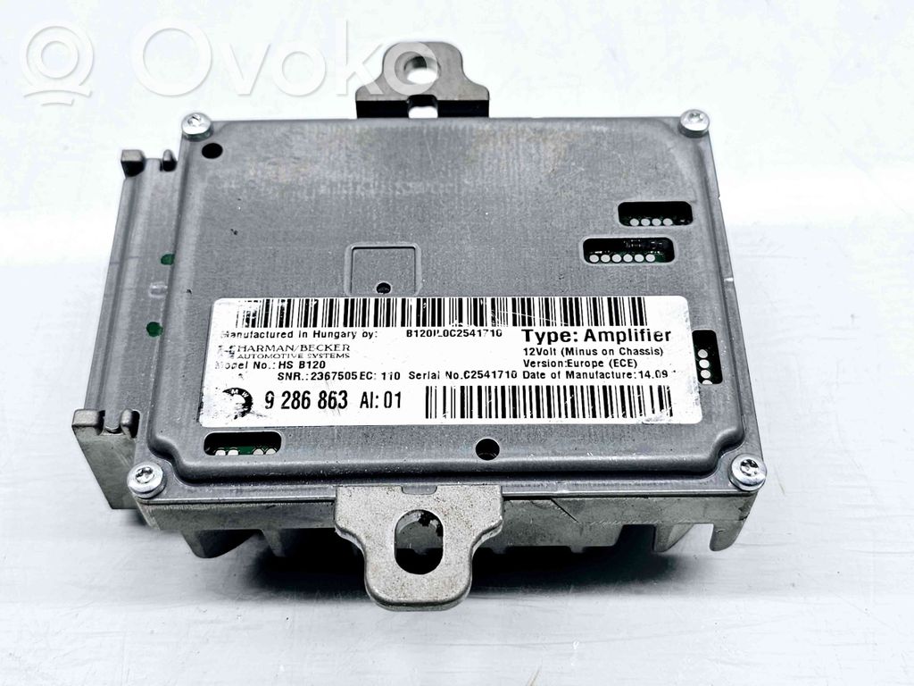 BMW X6 E71 Audio HiFi garso valdymo blokas 