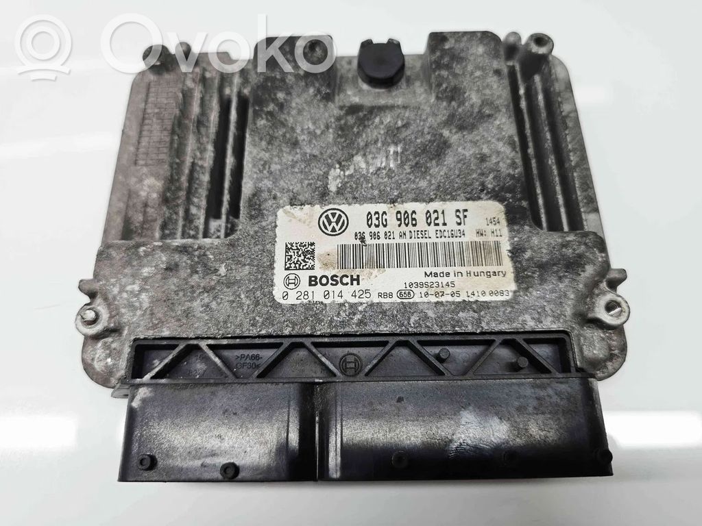 Seat Leon (1P) Engine control unit/module ECU 