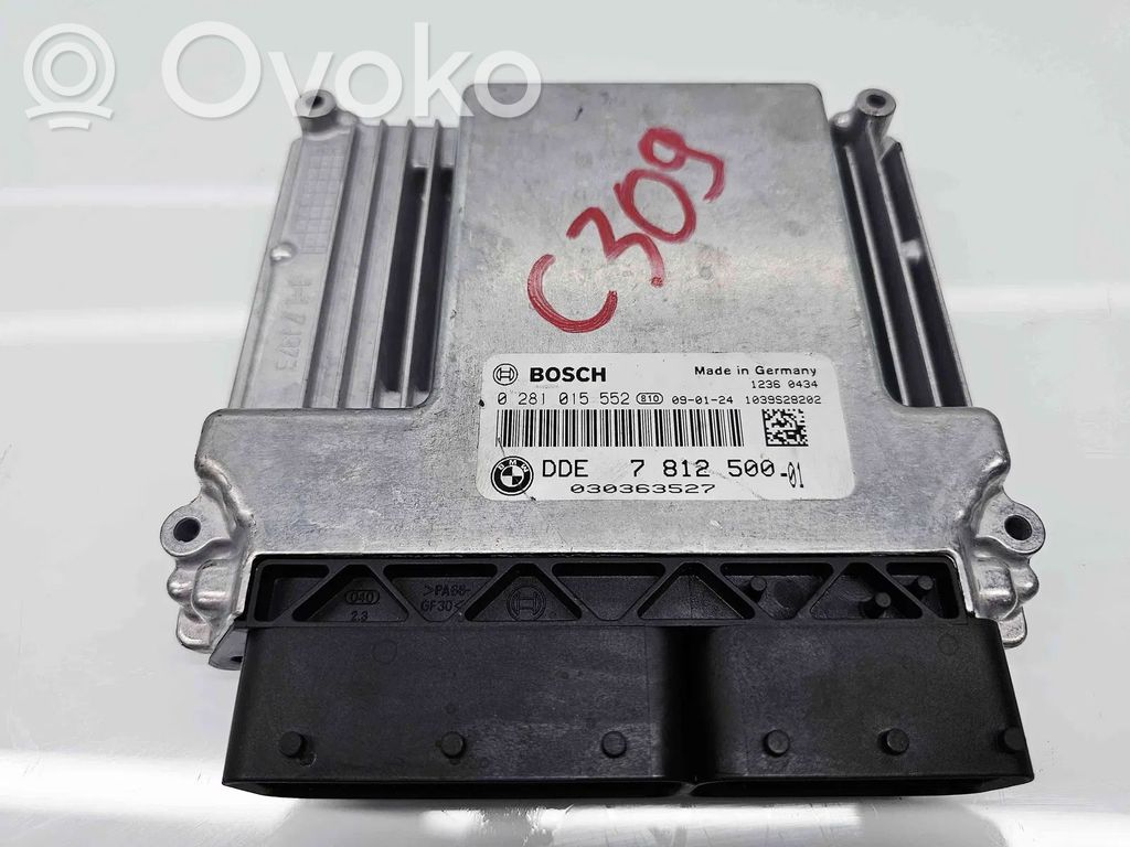 Unidad de control/módulo ECU del motor   7812500
