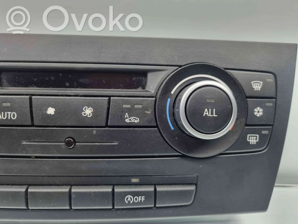 BMW 3 E90 E91 Climate control unit 