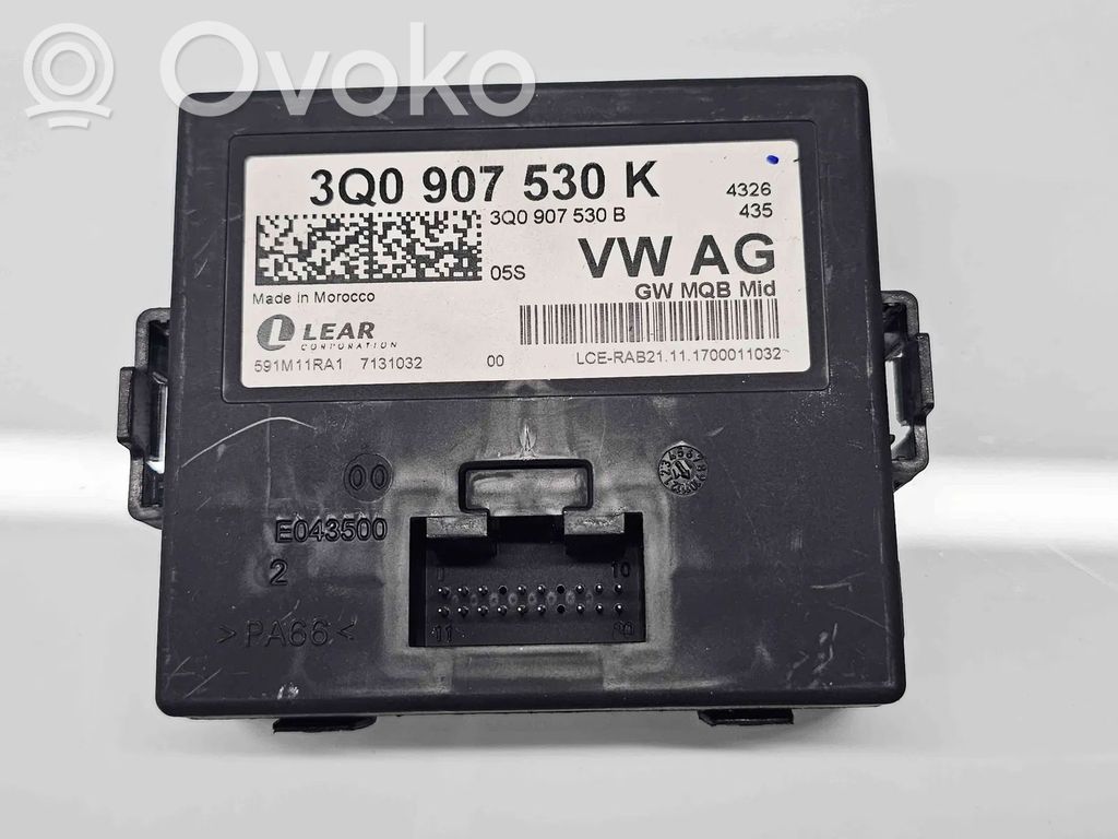 Skoda Octavia Mk3 (5E) Modul confort 