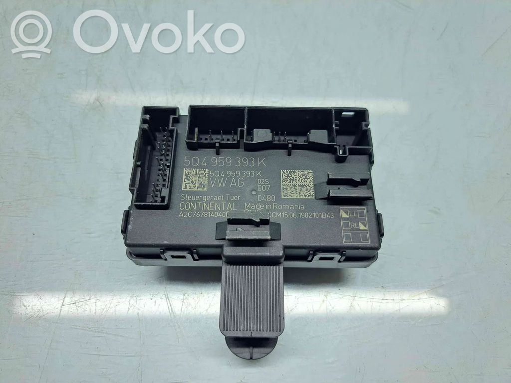 Skoda Octavia Mk3 (5E) Comfort/convenience module 