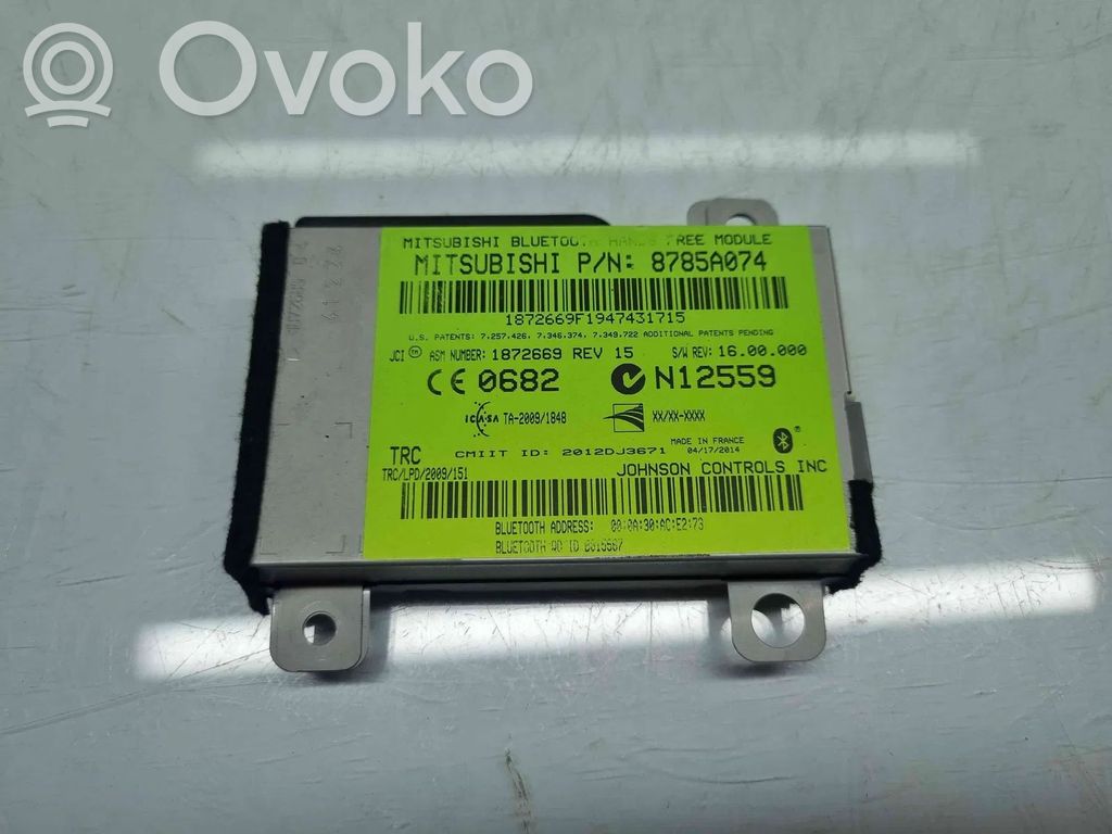 Mitsubishi Outlander Module unité de contrôle Bluetooth 