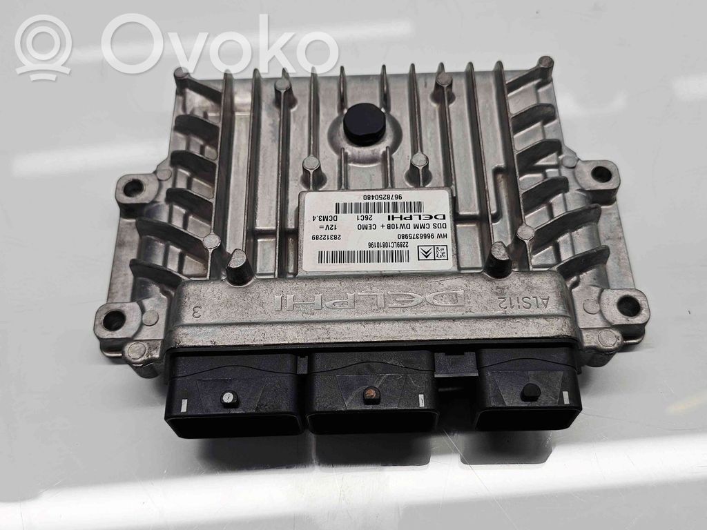 Engine control unit/module ECU   9666375980