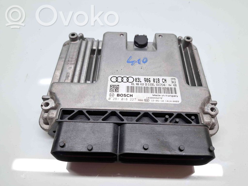 Audi Q3 8U Engine control unit/module ECU 