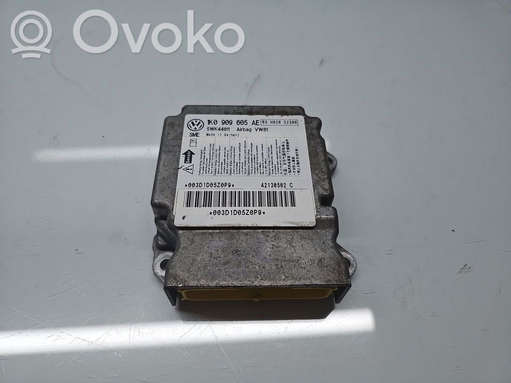 Volkswagen Scirocco Airbag control unit/module 