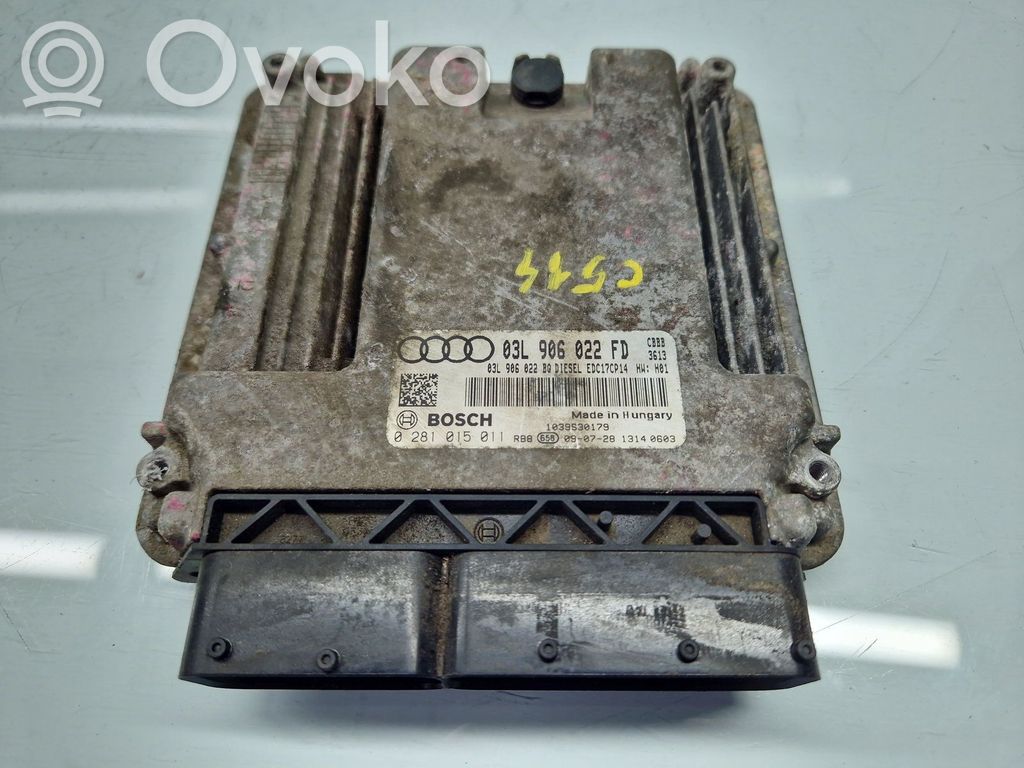 Audi A3 S3 8P Engine control unit/module ECU 