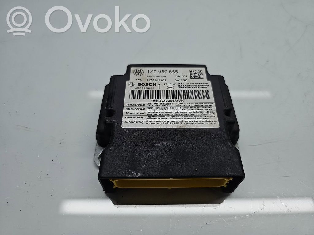 Volkswagen Up Airbag control unit/module 
