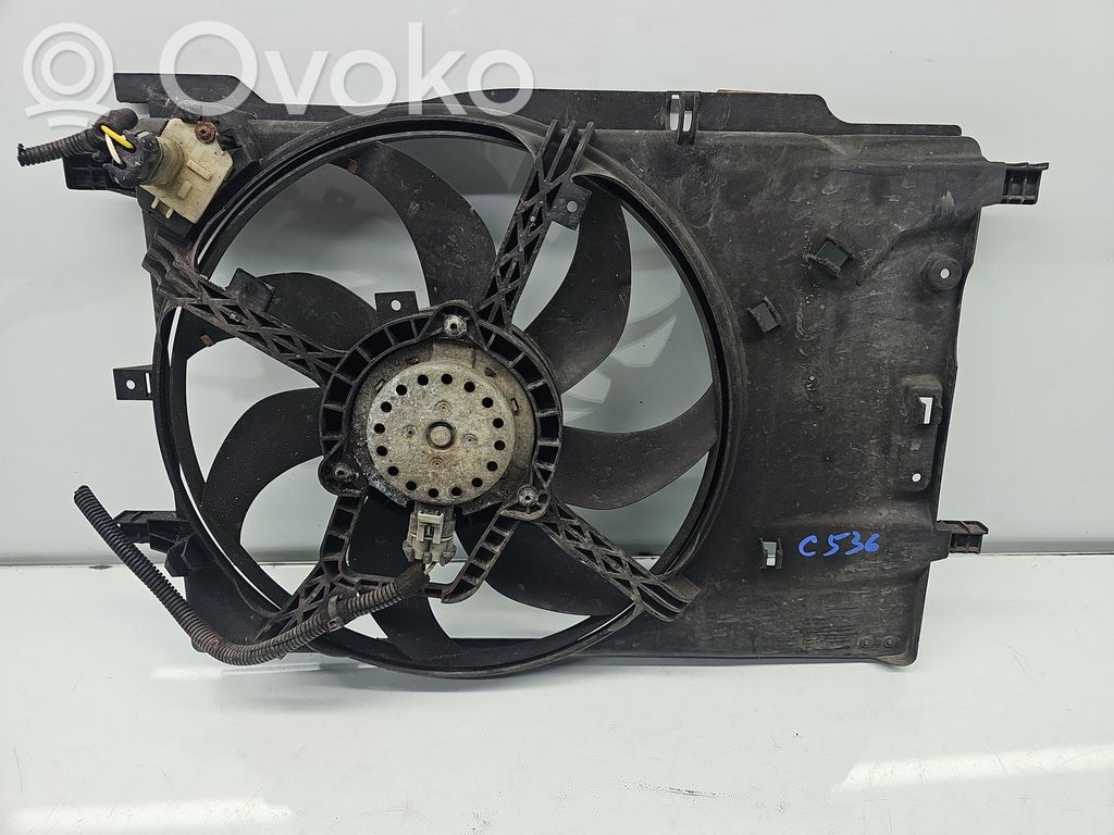 Opel Corsa E Elektrisks radiatoru ventilators 