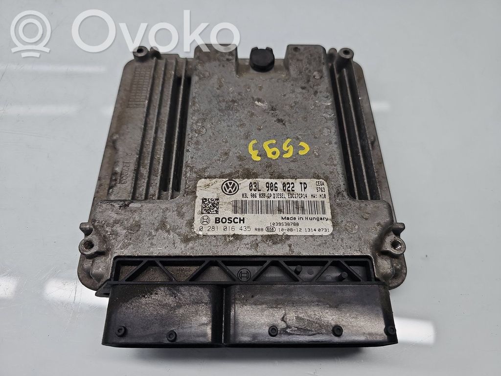 Engine control unit/module ECU   03L906022TP
