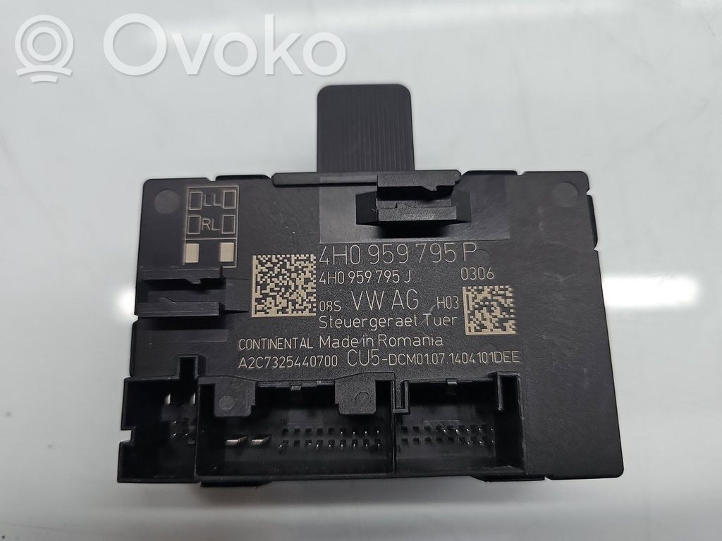 Mukavuusmoduuli   4H0959795P