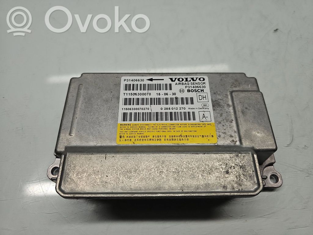 Volvo S80 Airbag control unit/module 