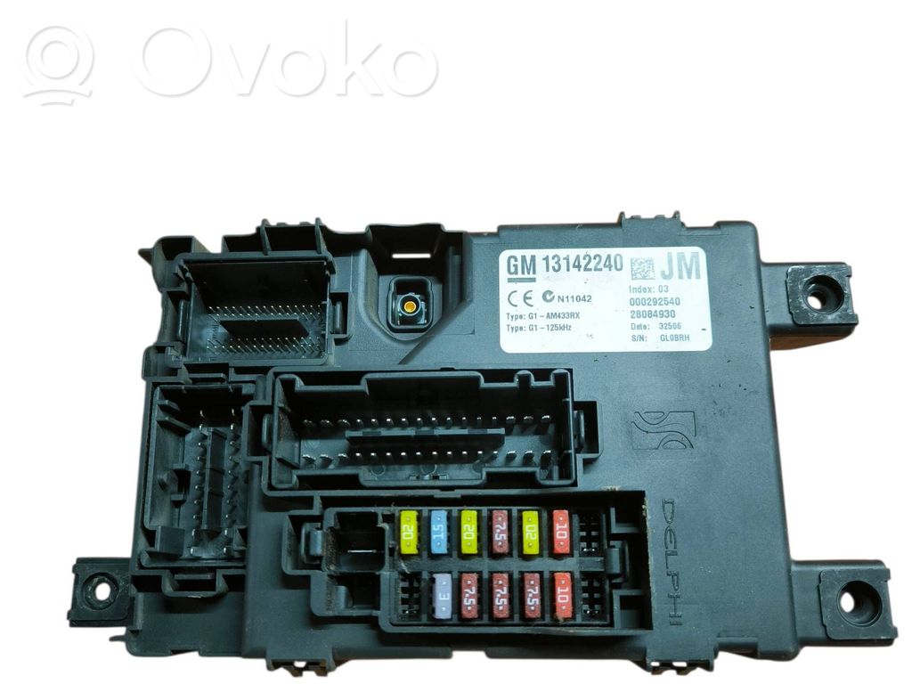 Opel Corsa D Comfort/convenience module 