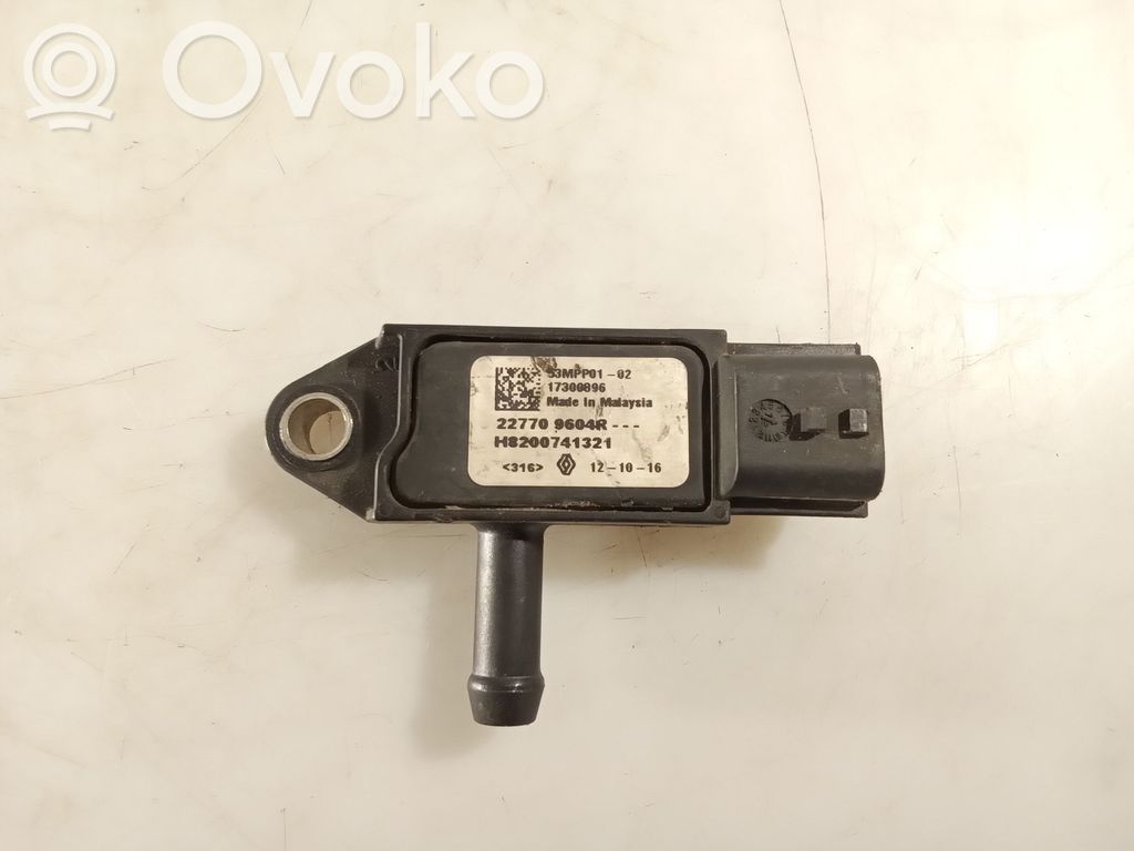 Opel Movano B Izplūdes gāzu spiediena sensors 