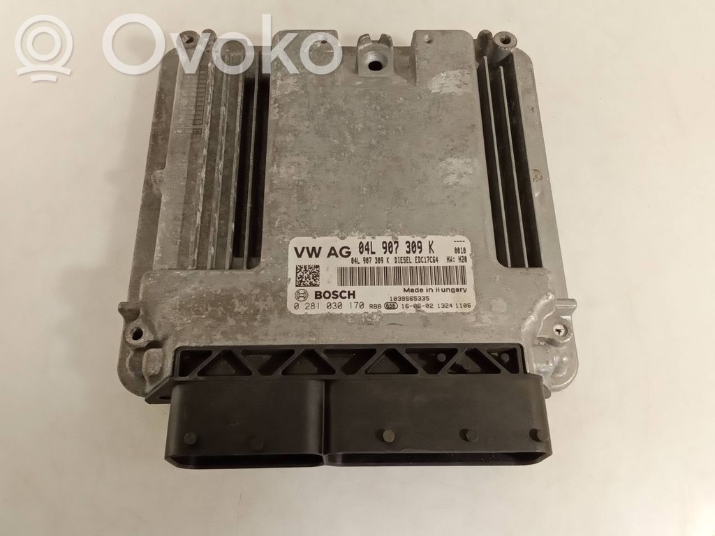 Engine control unit/module   04L907309K,0281030170