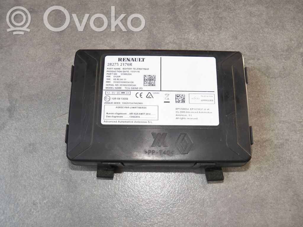 Renault Espace V (RFC) Sonstige Steuergeräte / Module 