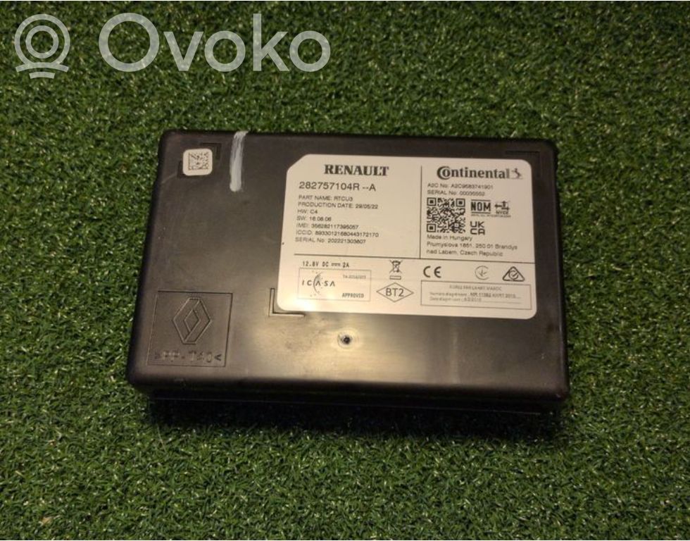 Renault Arkana GPS navigation control unit/module 