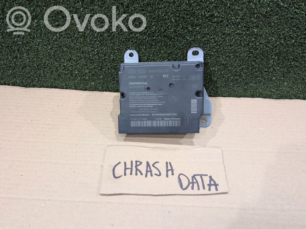 Sterownik / Moduł Airbag   95910Q0100,A2C02168003,97546900,9754690001