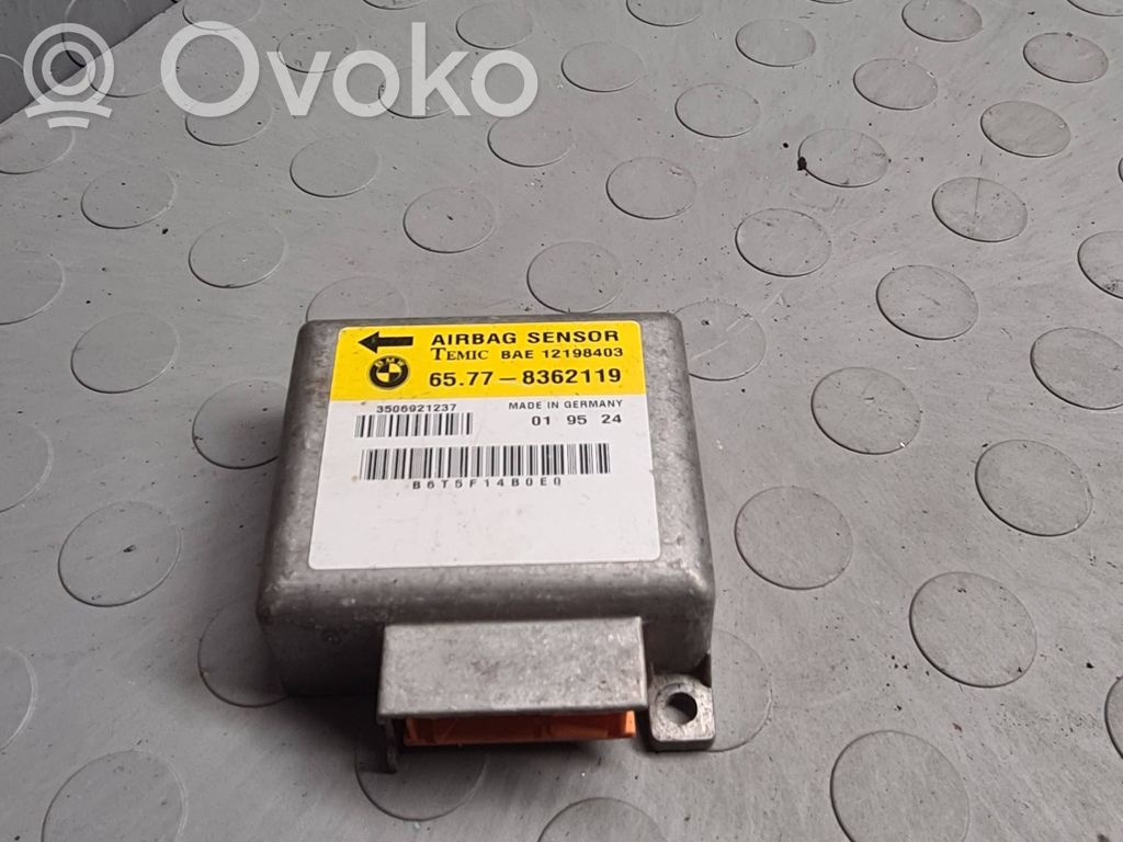 Sterownik / Moduł Airbag   8362119,12198403,5F14B0E0,019524