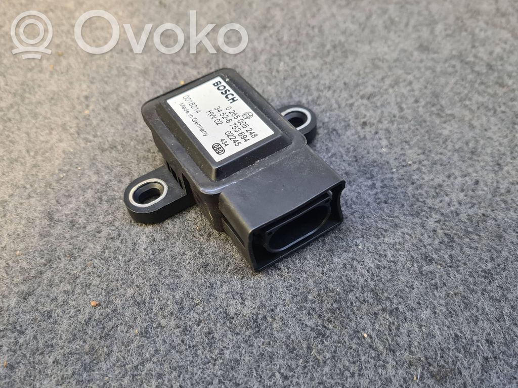 ESP acceleration yaw rate sensor   6753694,0265005248,0018214,34526753694,SR0000010,SRB00010