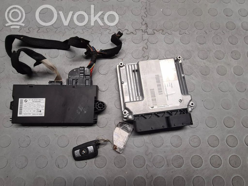 BMW 3 E90 E91 Engine ECU kit and lock set 