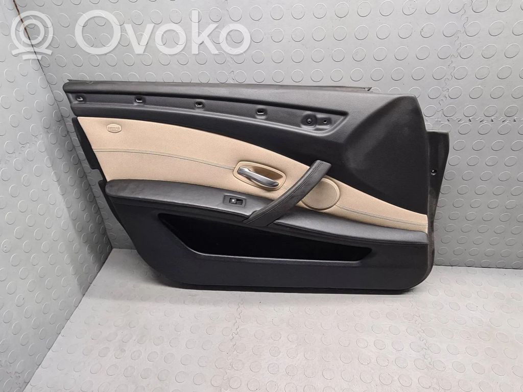 BMW 5 E60 E61 Boczki / Poszycie drzwi przednich 
