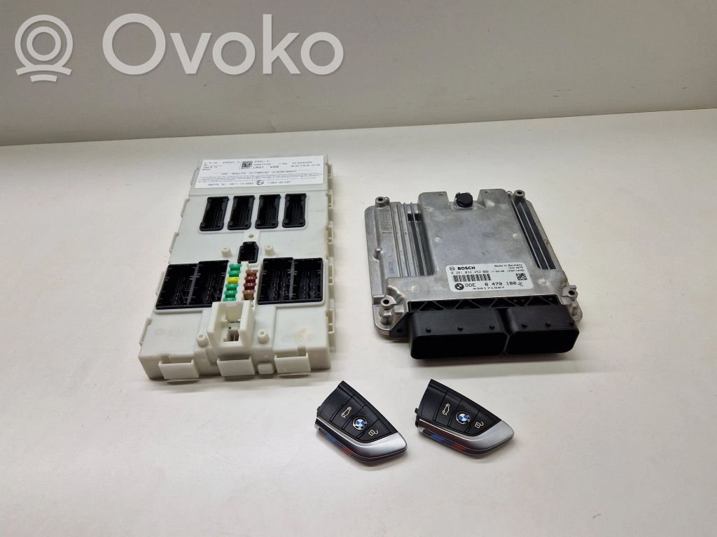 BMW X5 F15 Engine ECU kit and lock set 