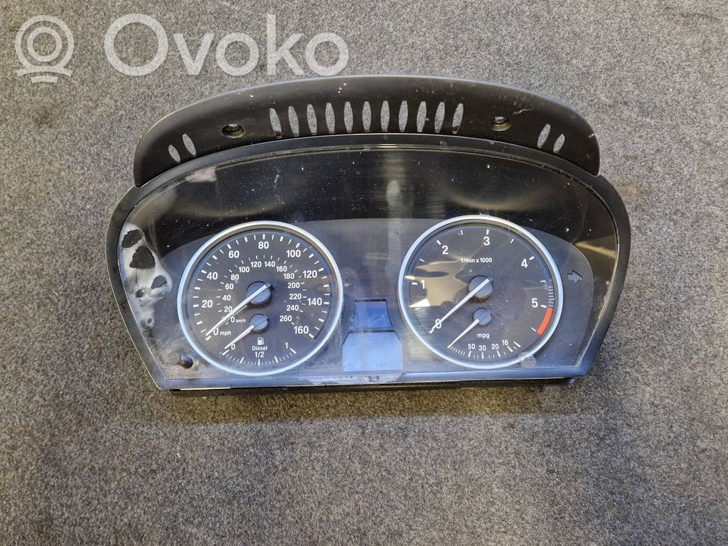BMW 5 E60 E61 Speedometer (instrument cluster) 