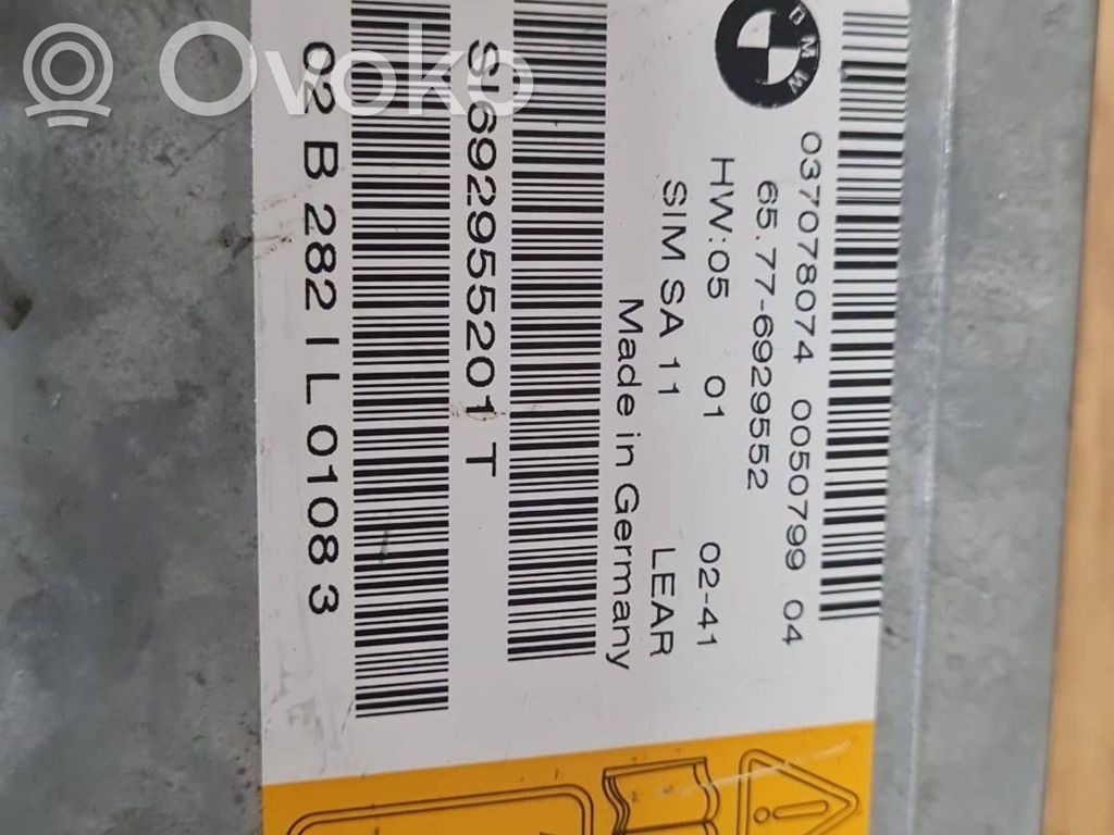 BMW 7 E65 E66 Airbag control unit/module 