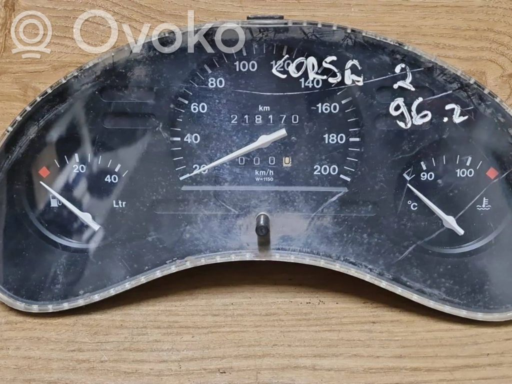 Opel Corsa B Speedometer (instrument cluster) 