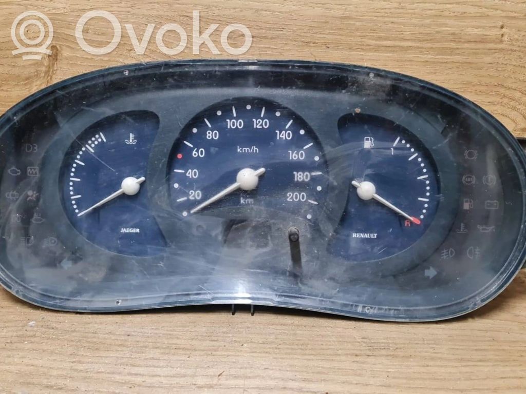 Renault Kangoo I Geschwindigkeitsmesser Cockpit 