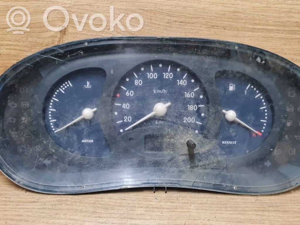 Renault Kangoo I Geschwindigkeitsmesser Cockpit 
