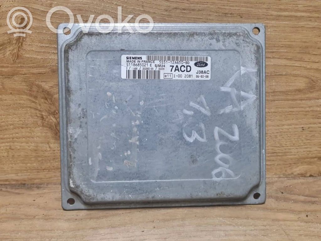 Ford Ka Engine control unit/module 