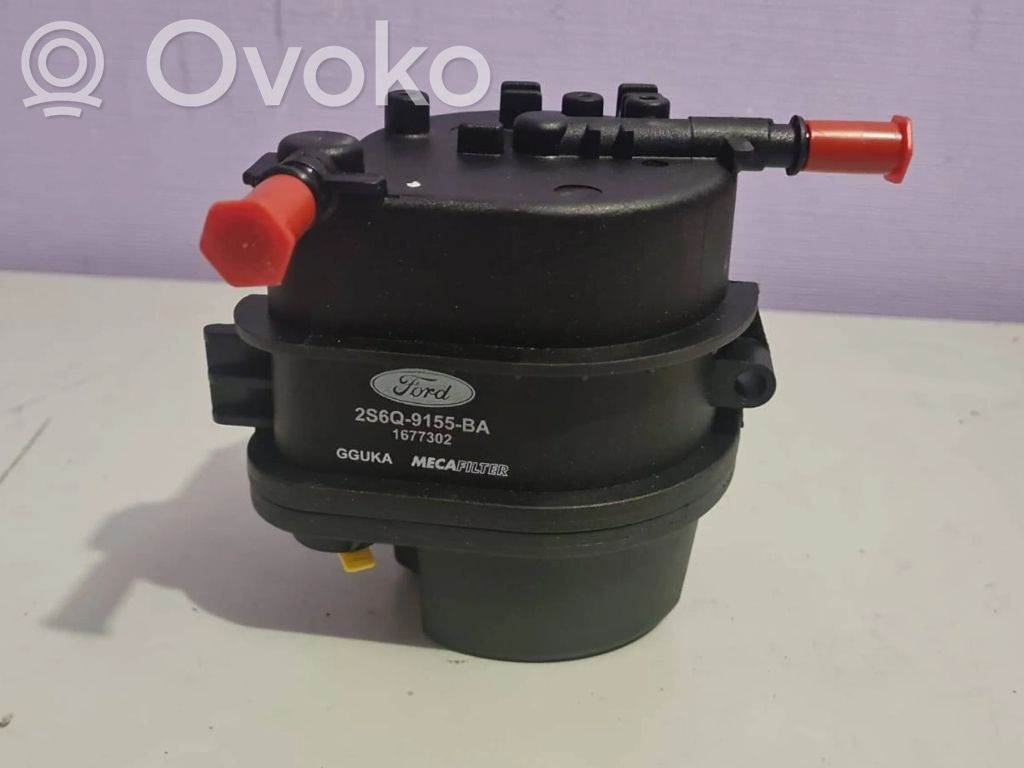 Gehäuse Kraftstofffilter   2S6Q9155BA,1677302,1152193,1383736,1677302,190199,E148123,J1333048,SU00100794,SU00100892