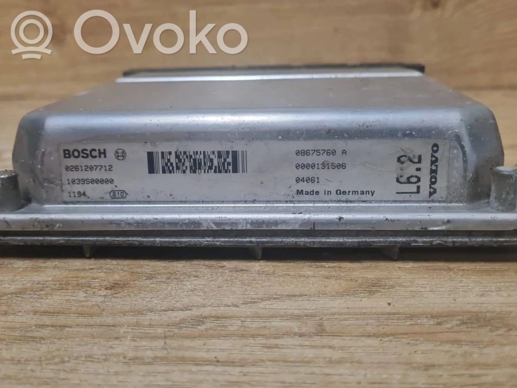 Engine control unit/module   0261207712