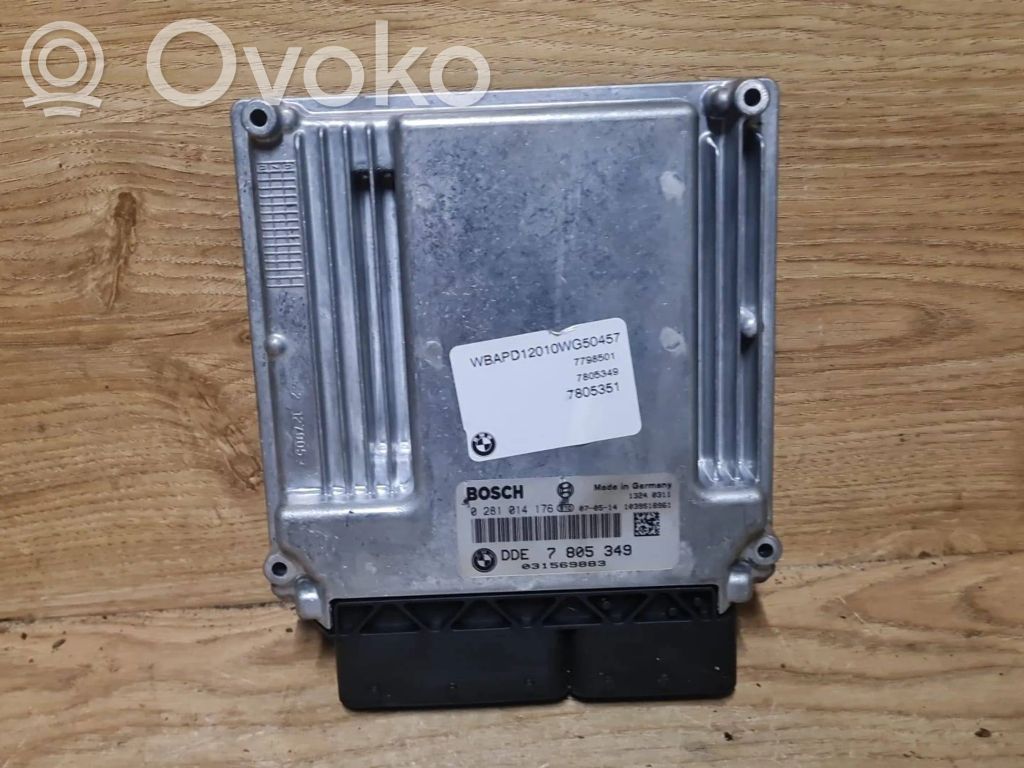 Unidad de control/módulo del motor   0281014176,7805349,7798501