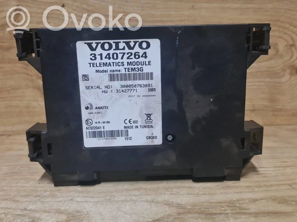Volvo XC60 Other control units/modules 