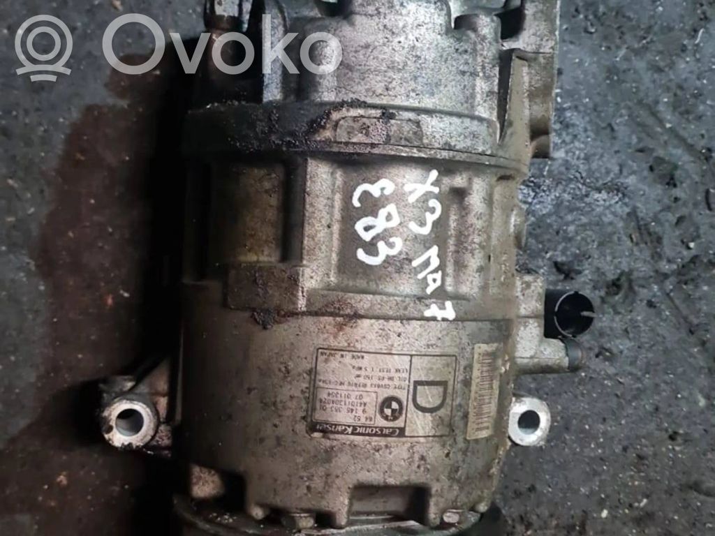 BMW X3 E83 Air conditioning (A/C) compressor (pump) 