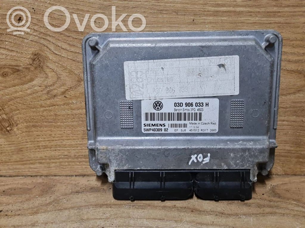 Volkswagen Fox Engine control unit/module 