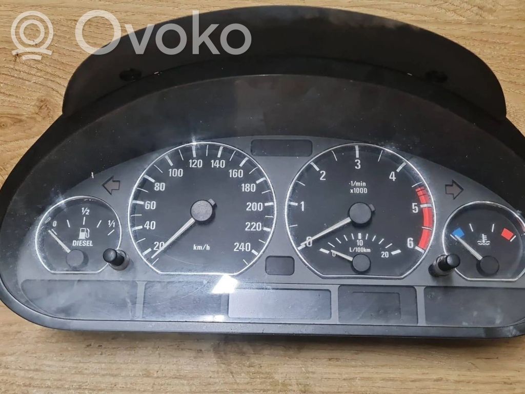 BMW 3 E46 Speedometer (instrument cluster) 