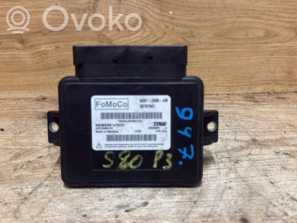 Volvo S80 Moduł / Sterownik hamulca ręcznego 