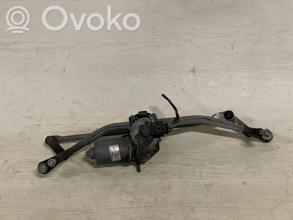 Jaguar XF X250 Mechanizm i silniczek wycieraczek szyby przedniej / czołowej 