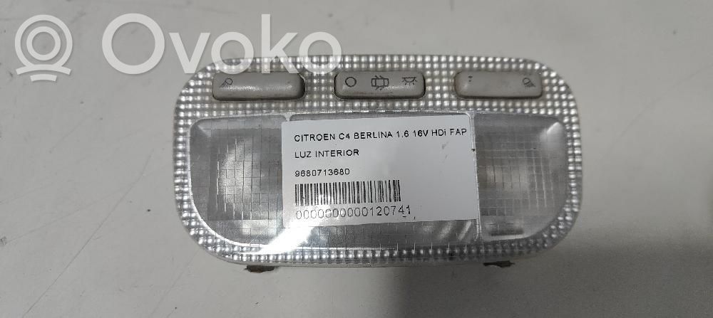 Citroen C4 I Luz del asiento delantero 