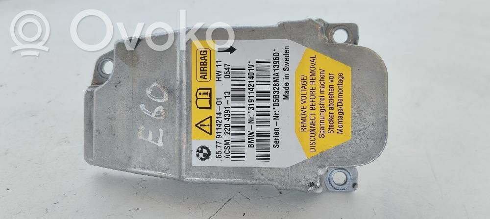 BMW 5 E60 E61 Airbag control unit/module 