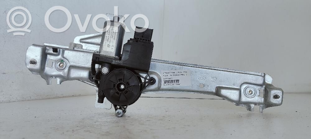 Citroen C3 Regulador manual de la ventanilla trasera 