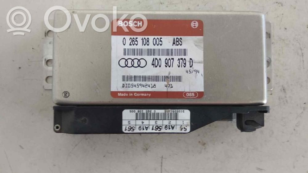 Audi A6 S6 C4 4A ABS control unit/module 